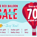 Gymboree’s Big Red Balloon Sale: prices start at $.99!