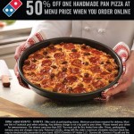 Domino’s and Papa John’s 50% off Pizza Coupons!
