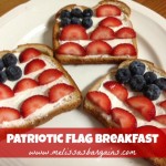 Patriotic Flag Breakfast