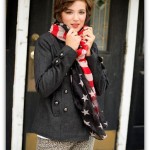 Patriotic Fall Scarf only $4.99 Shipped!