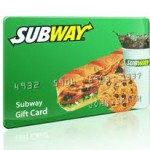 Subway $5 Gift Card Instant Win Game!