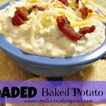 LOADED Baked Potato Dip Recipe
