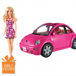 Barbie Volkswagen Beetle & Doll set only $16.99