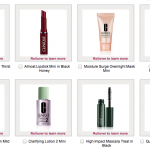 Five Clinique FREEBIES with purchase PLUS free shipping!