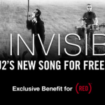 U2’s NEW song Invisible FREE on iTunes!