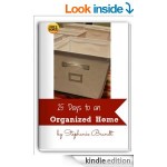 25 Days to a More Organized Home FREE for Kindle!