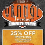 BuyCostumes.com 25% off Orange Tuesday Sale!