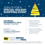 Best Buy Holiday Shopping Event #BBYShoppingEvent