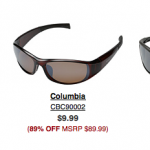 Columbia Sunglasses only $8.49 shipped!
