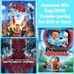 Amazon Blu Ray/DVD Combo Packs for $10 or less!