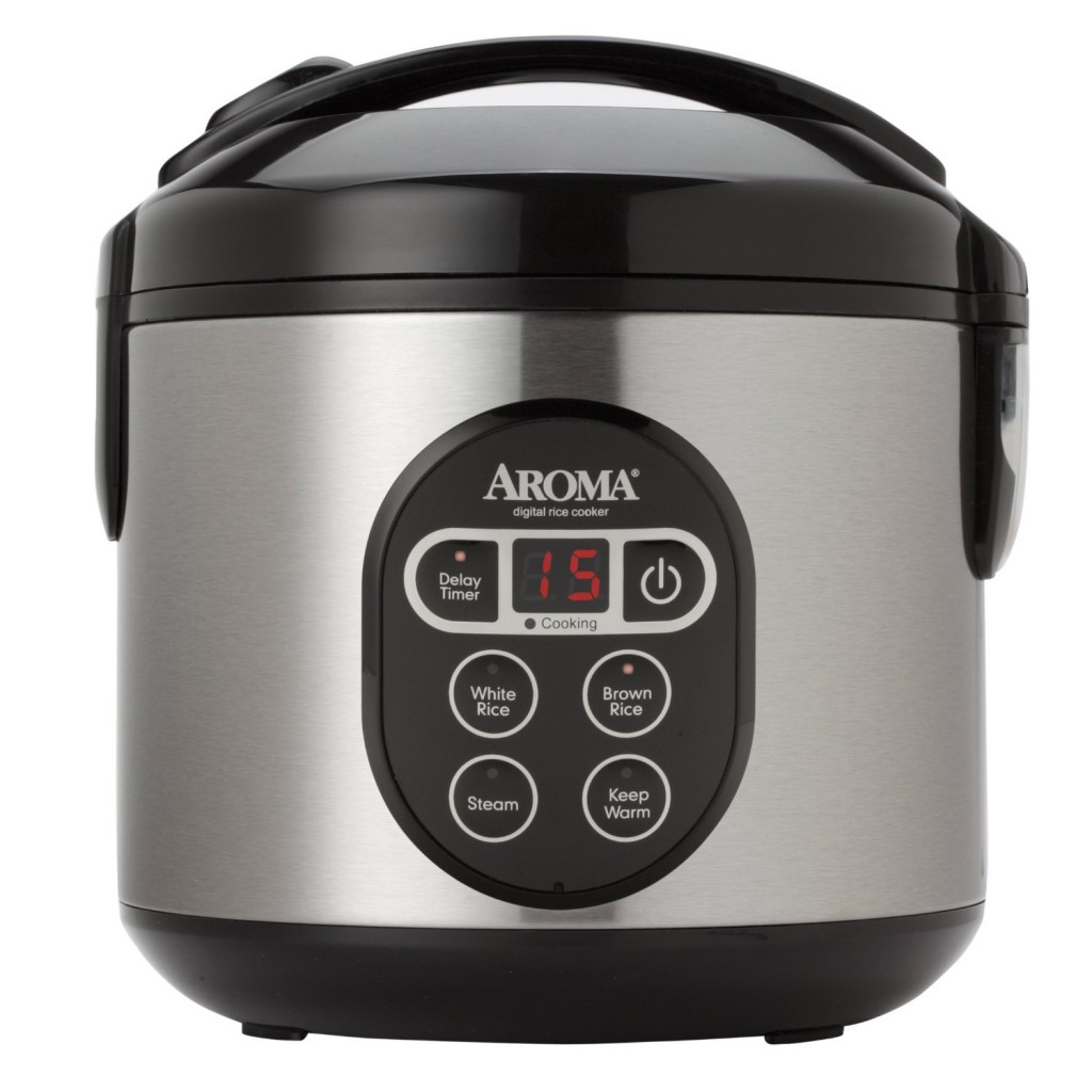 Aroma 8-Cup Digital Rice Cooker and Food Steamer 73% off