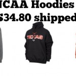 NCAA Hoodies Sale:  2 for $34.80 shipped!