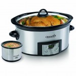 Crock-Pot 6-Quart Countdown Oval Slow Cooker with Dipper 45% off!