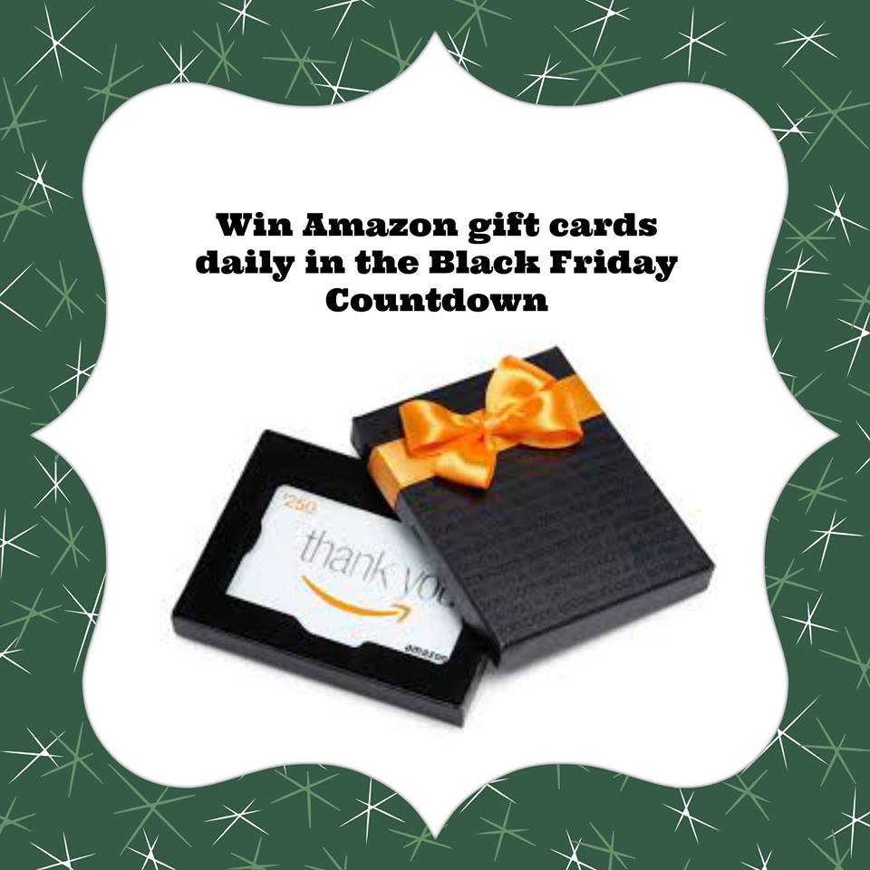 Win Amazon Gift Cards in the Countdown to Black Friday