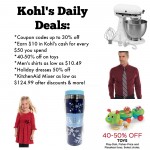 Kohl’s Daily Deals: holiday dresses, toys, KitchenAid & more!