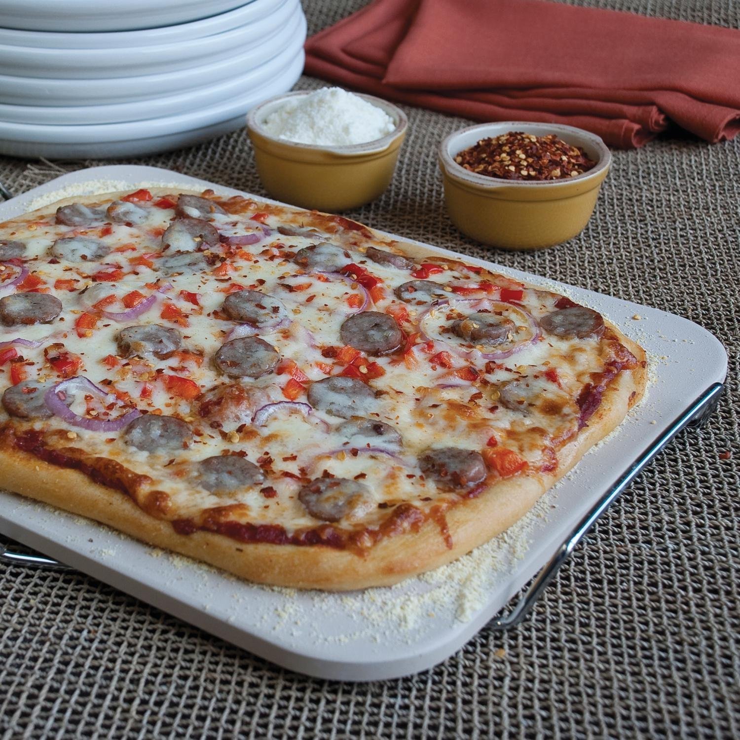 Pizzacraft Rectangular Pizza Stone only 11.22 shipped!