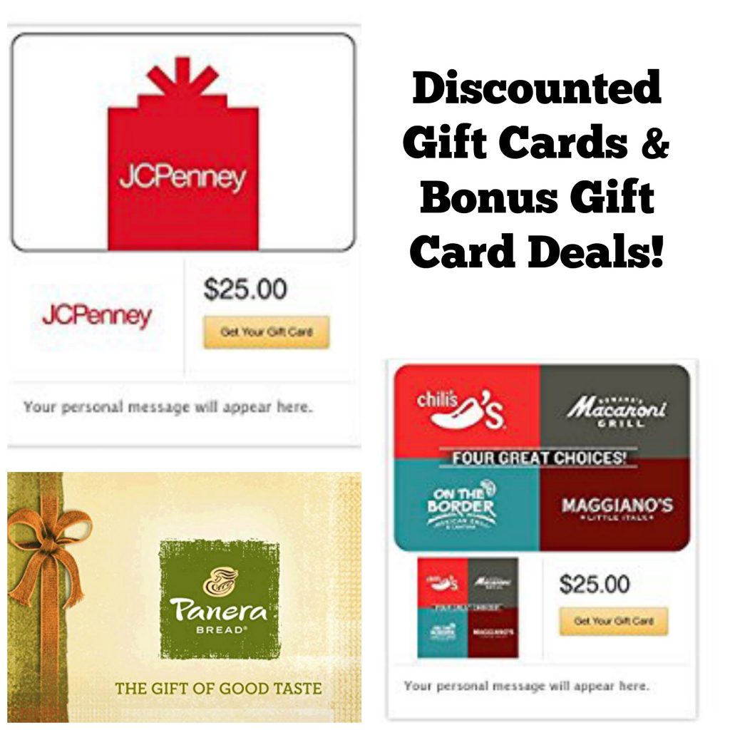 Discounted Gift Card Deals!