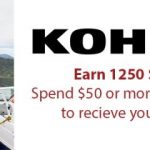 Get 25% back from Swagbucks when you spend $50 at Kohl’s!
