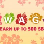 Earn a 500 SB bonus with August Swago!