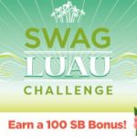 Earn 100 SB in the Swag Luau Team Challenge!