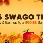 Get more free gift cards during November Swago with Spin & Win!