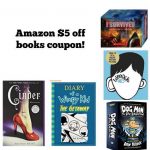 Amazon $5 off $15 books coupon expires today!